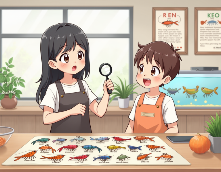 관상새우초보자를 위한 관상새우 종류 소개