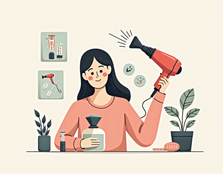 헤어드라이어헤어드라이어 유지 관리법: 필터 청소와 과열 방지 팁