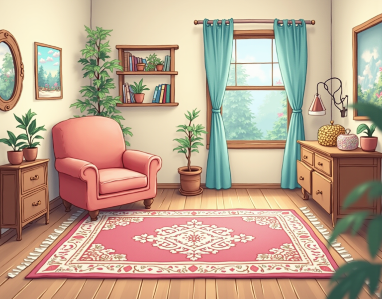 카페트 러그 차이