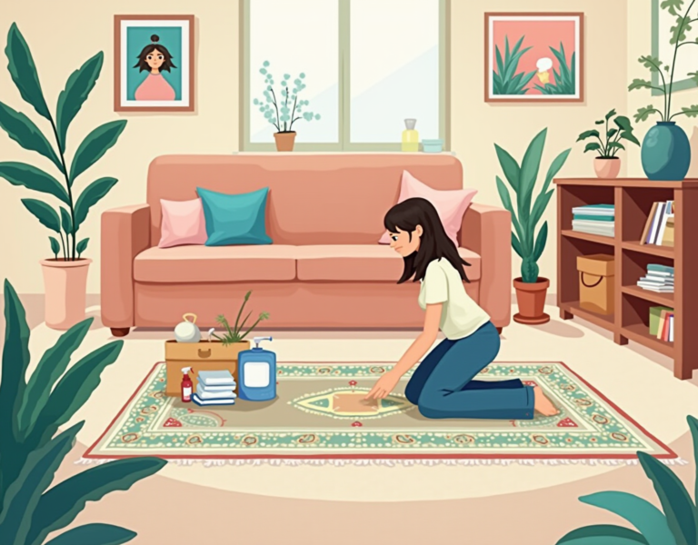 카페트세탁 방법