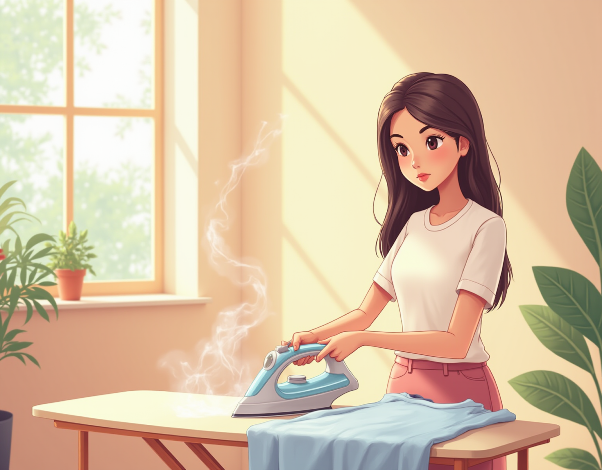 스팀다리미 효과적인 사용법