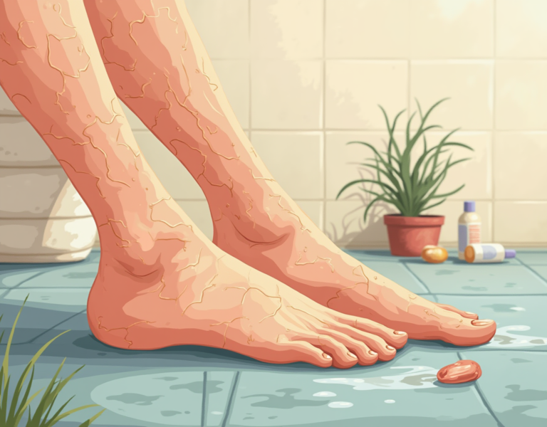 발뒤꿈치 갈라짐