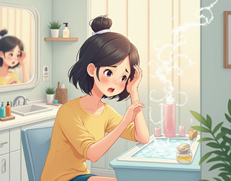 두피 열 내리는 법