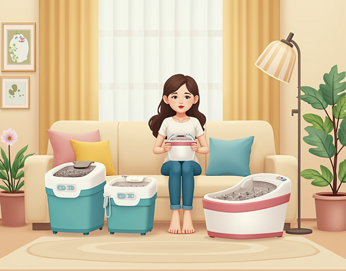 습식족욕기 선택