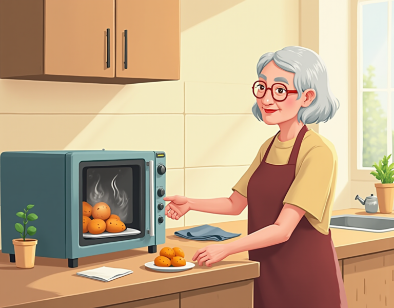 광파오븐 군고구마