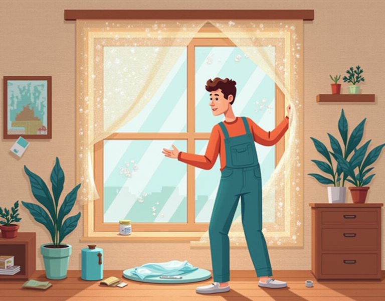 붙이는 단열 뽁뽁이