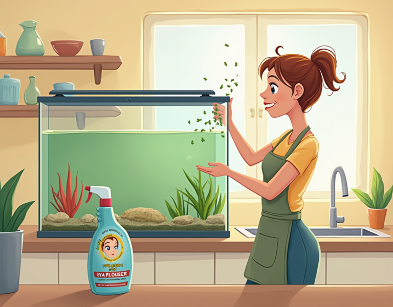 어항 이끼제거제