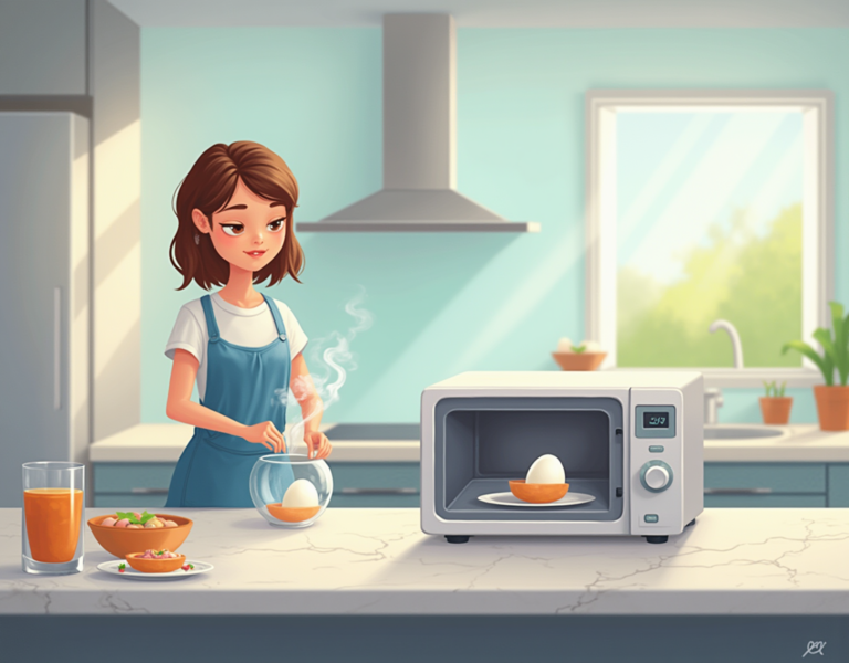전자레인지 계란삶기