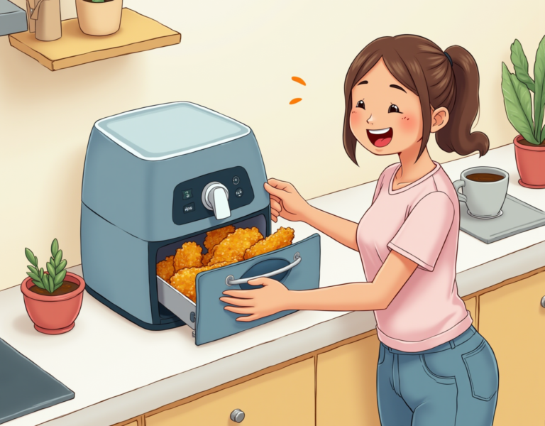 에어프라이어 치킨 데우기