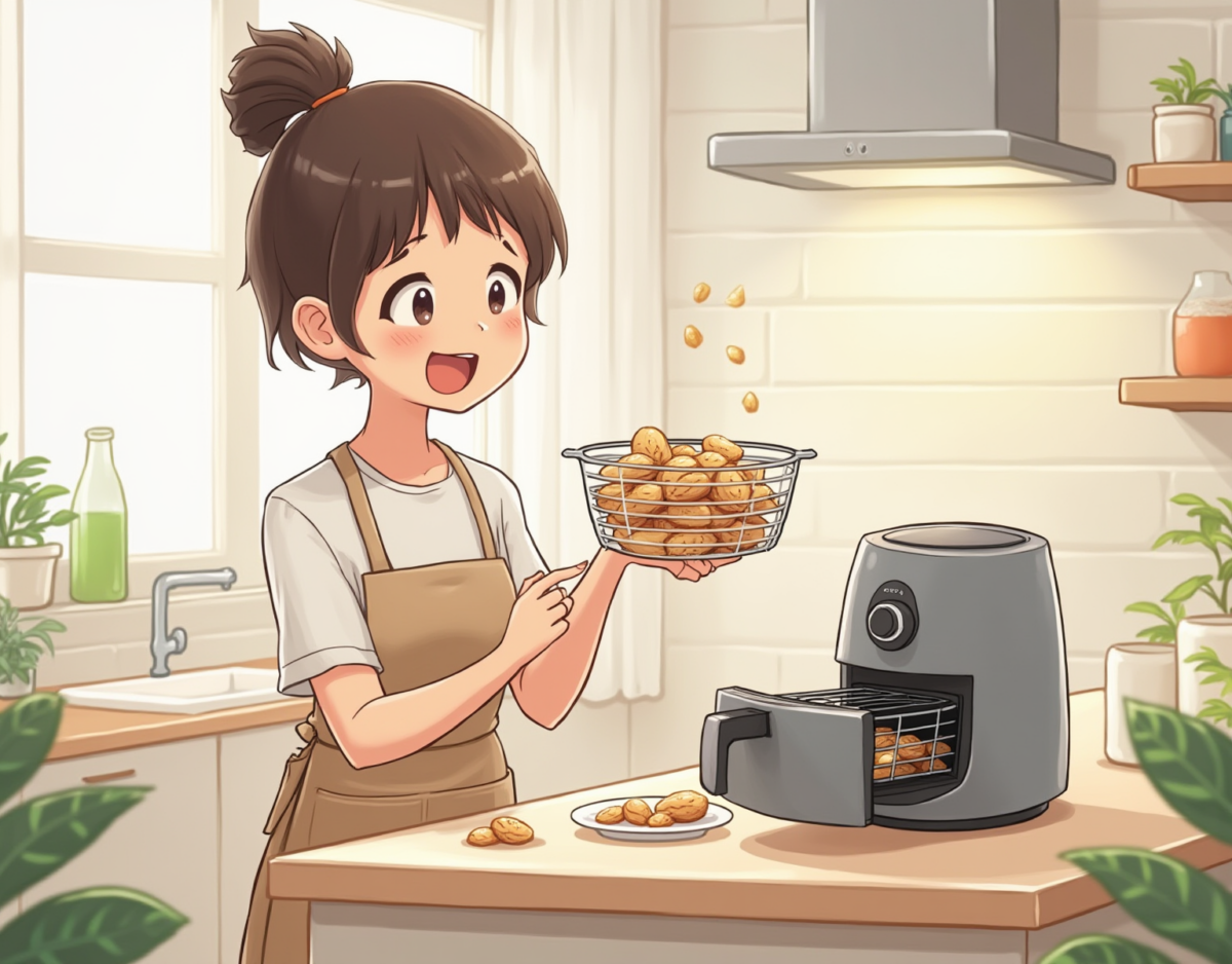 에어프라이어 땅콩볶기