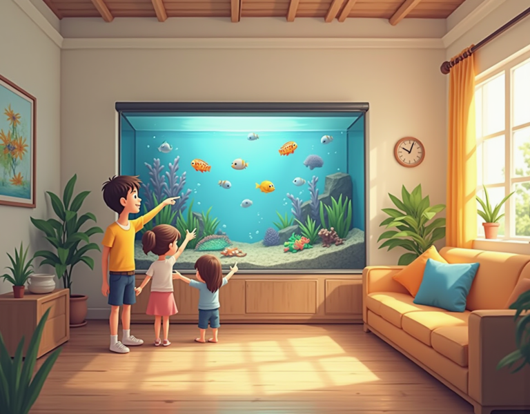 가정용수족관