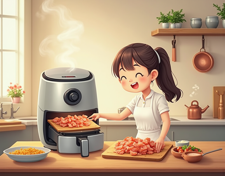 에어프라이기 수육