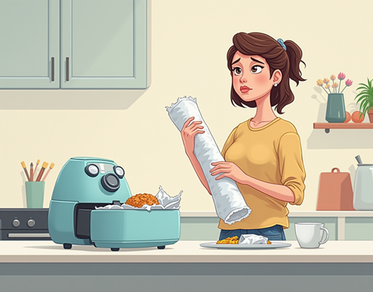 에어프라이어 종이호일