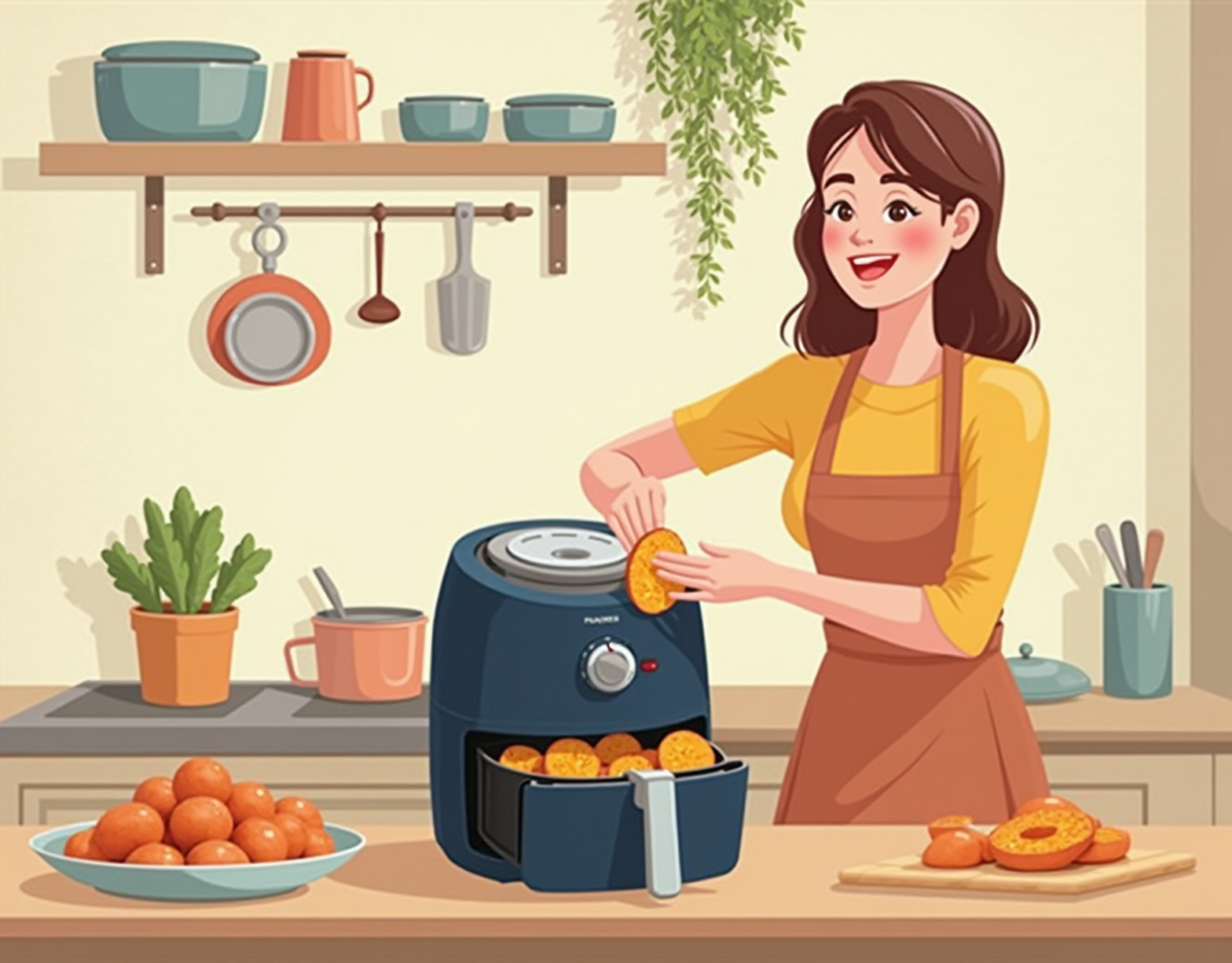 에어프라이기 고구마