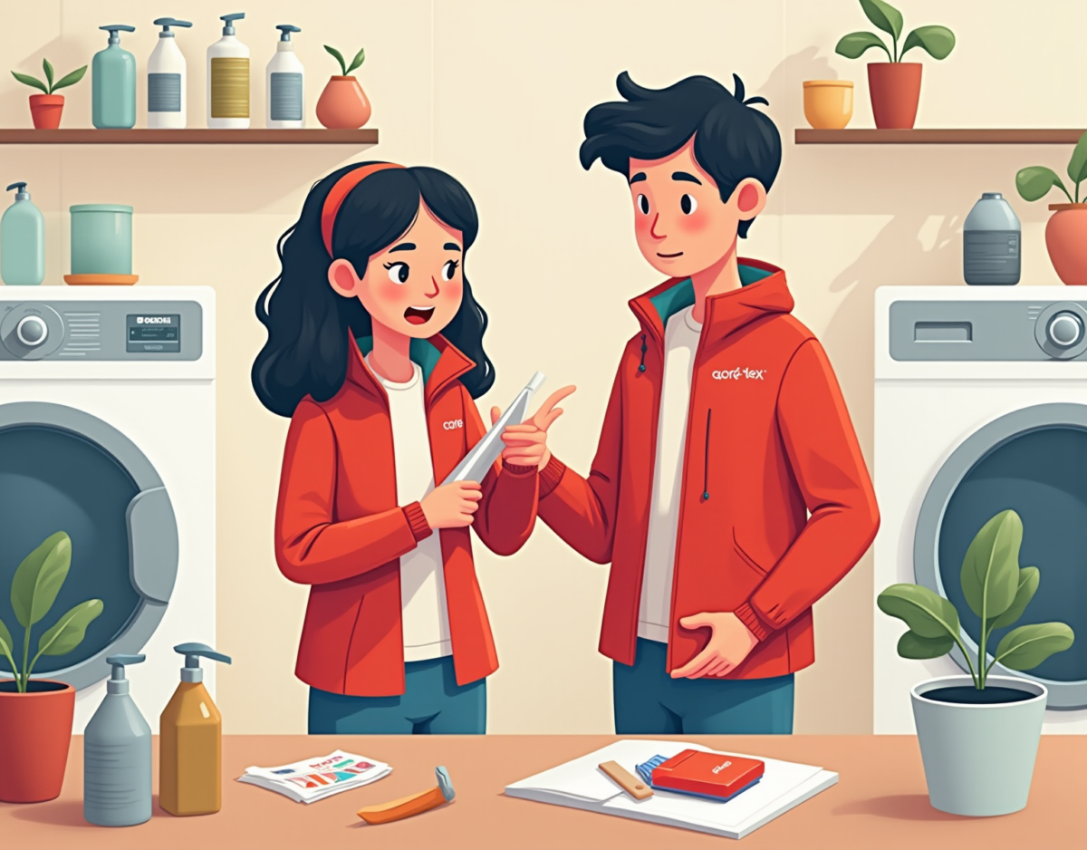 고어텍스 자켓 세탁