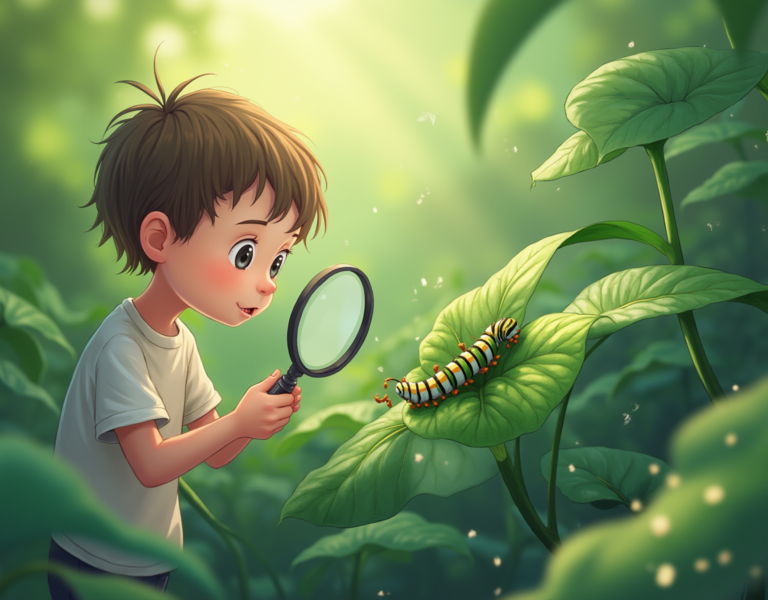 권연벌레 애벌레