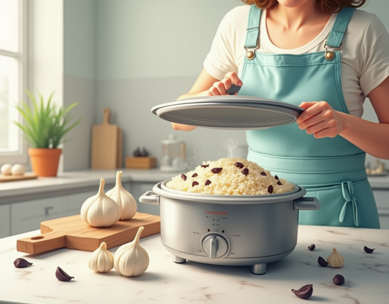 전기밥솥 흑마늘