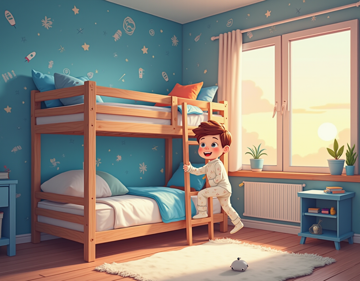 어린이 벙커침대