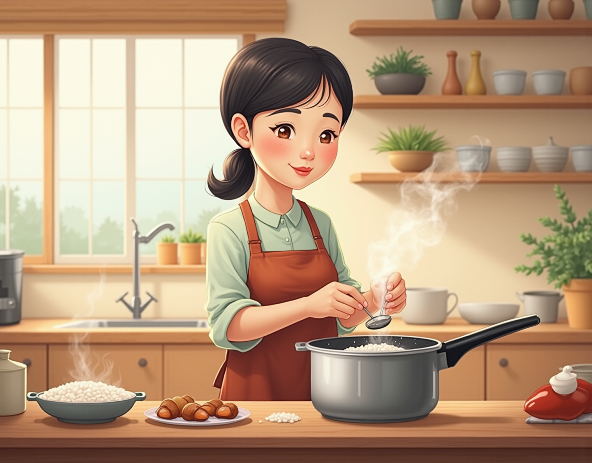 압력밥솥 약밥 만들기