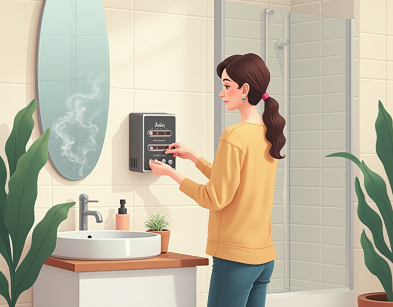 욕실 난방기 선택