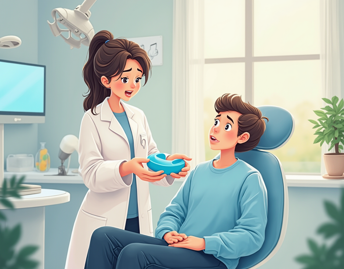 입벌림방지 밴드