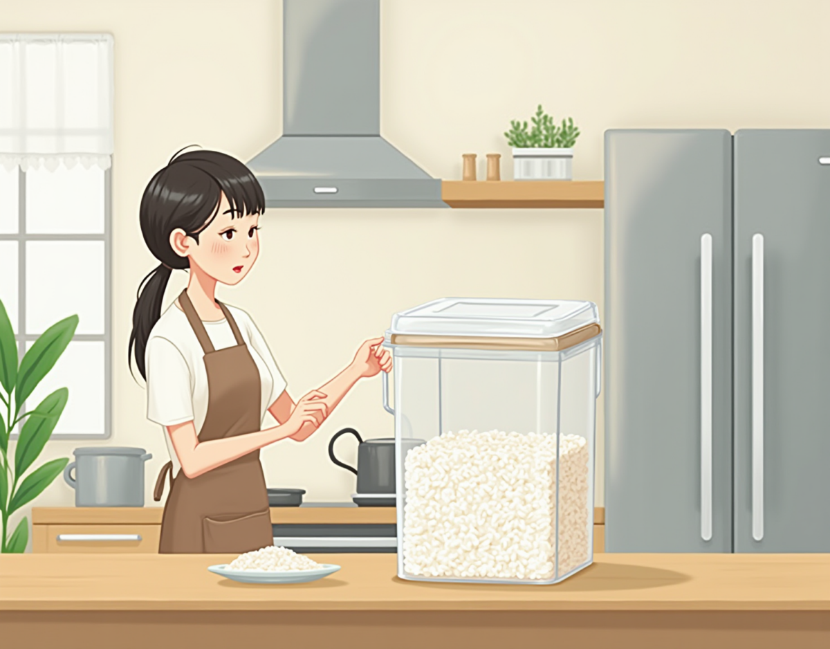진공 쌀통