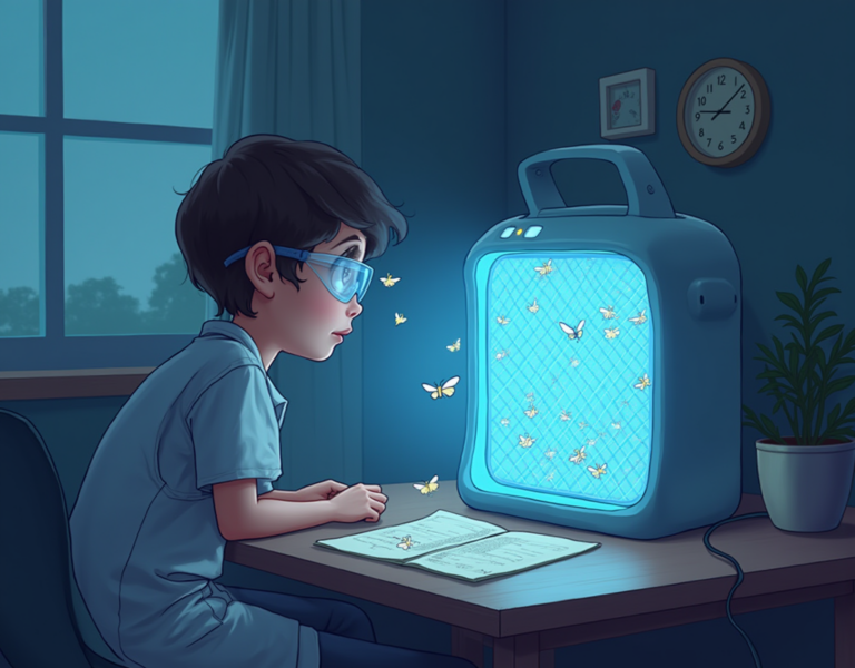 나방파리 포충기