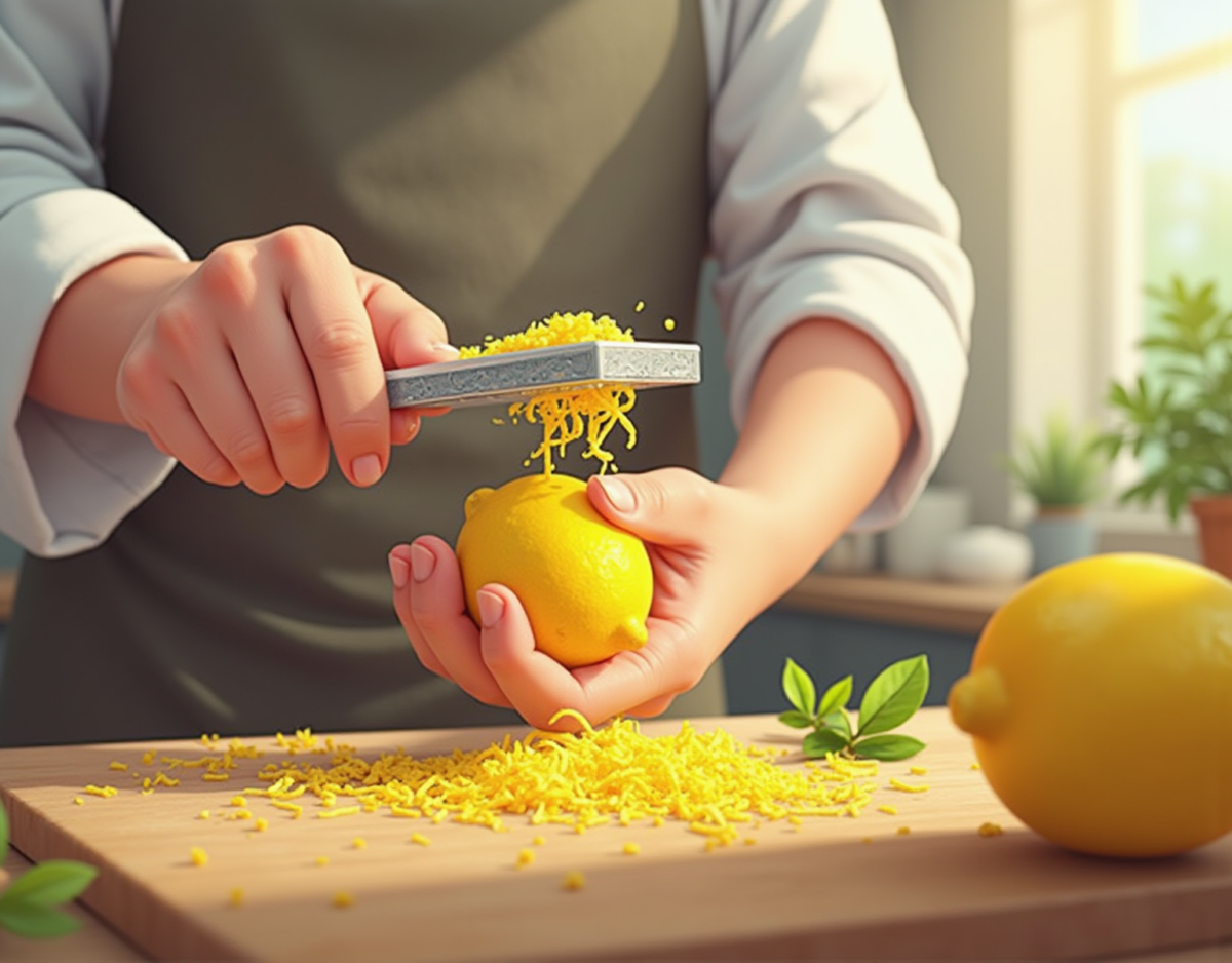 레몬제스트 만들기