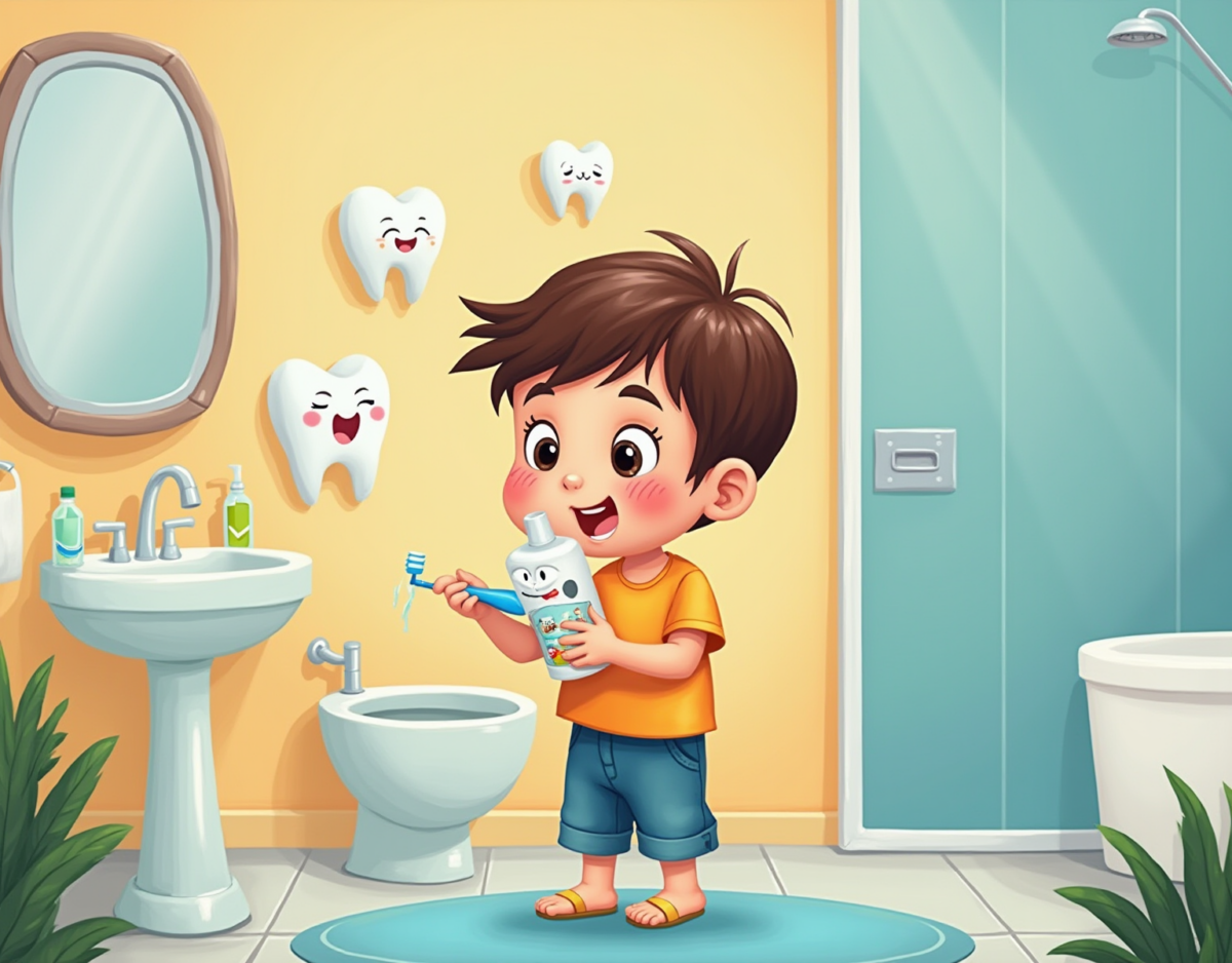 어린이 불소치약