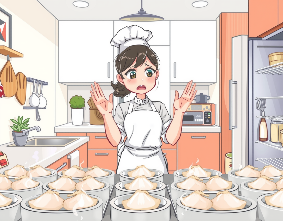 만두 찜기없을 때