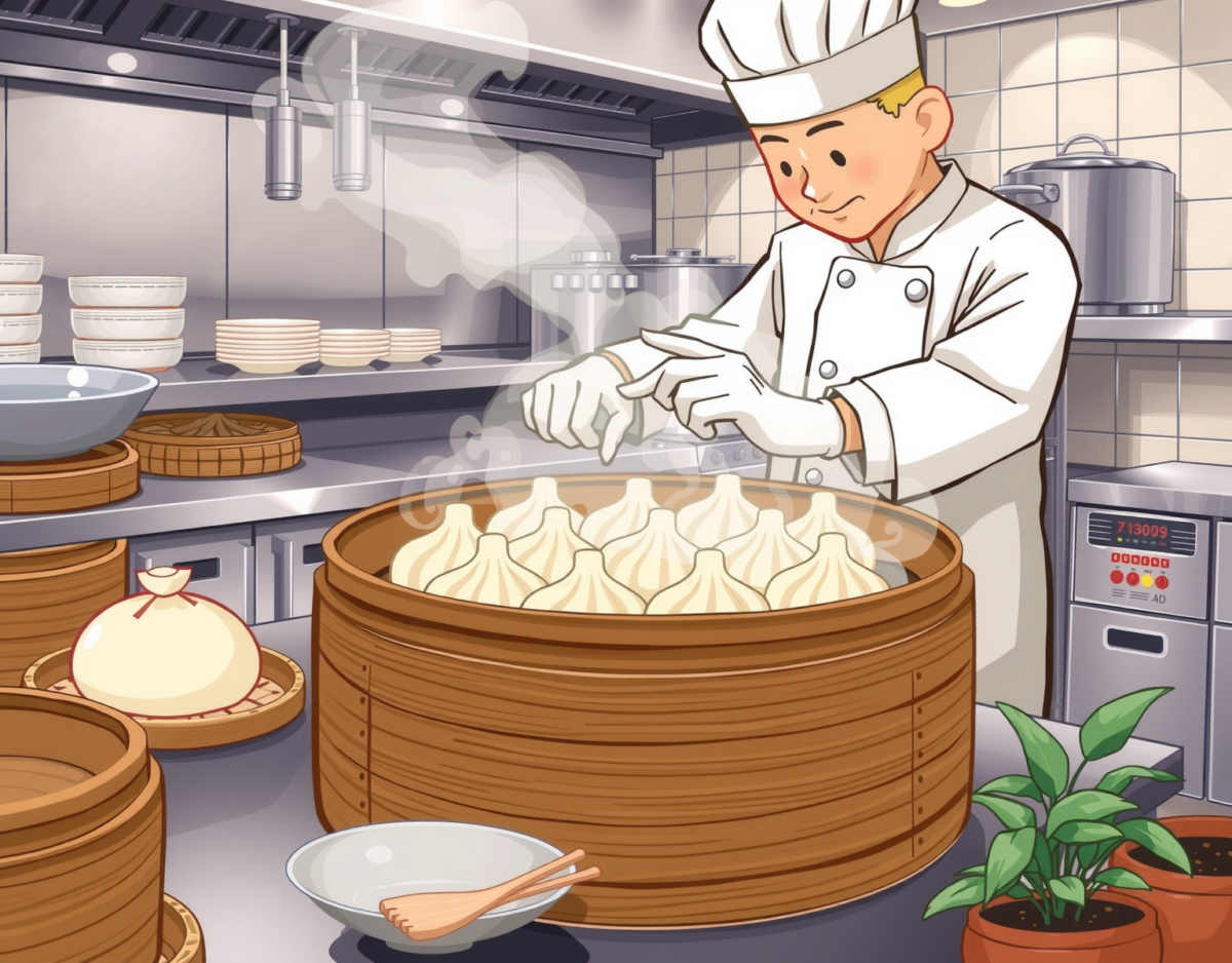 업소용만두찜기