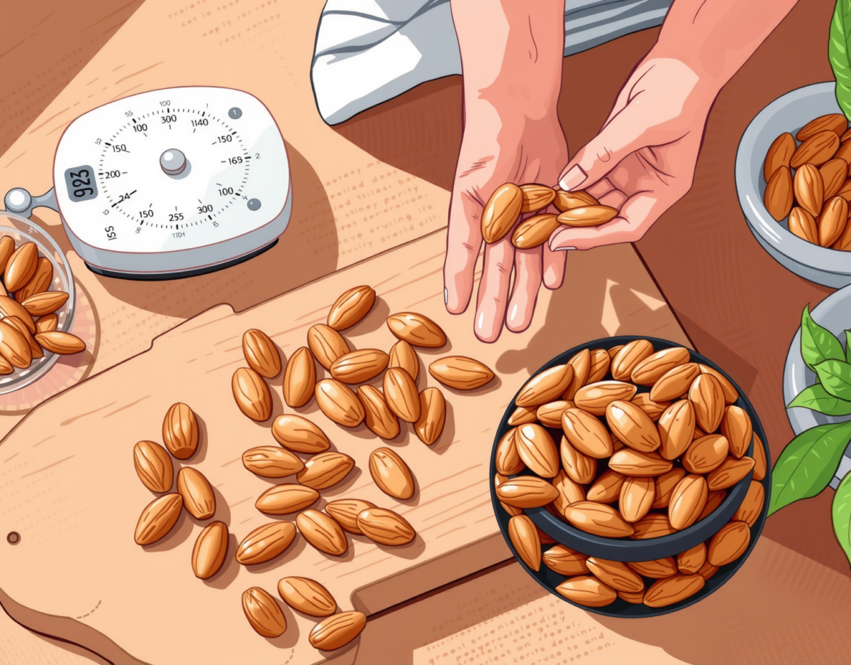 아몬드 하루 섭취량