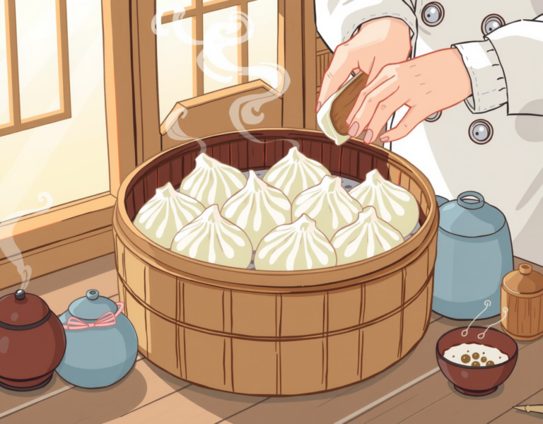 만두 찜기 실리콘