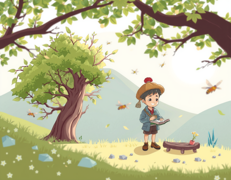 국산 벌나무 산청목