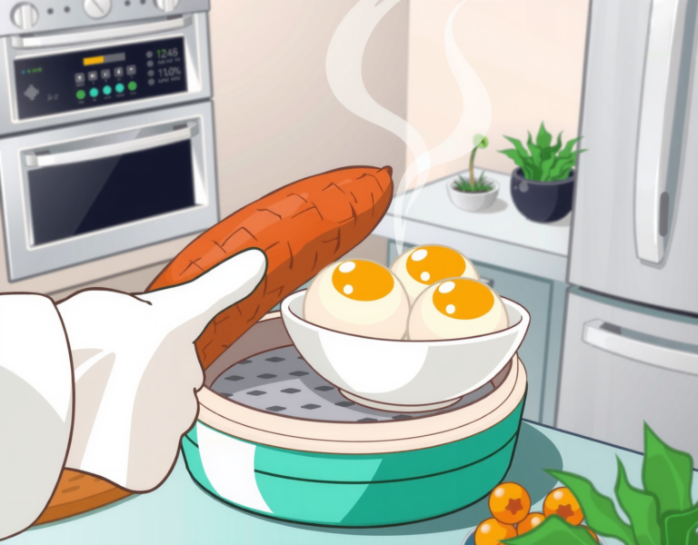 계란찜기고구마