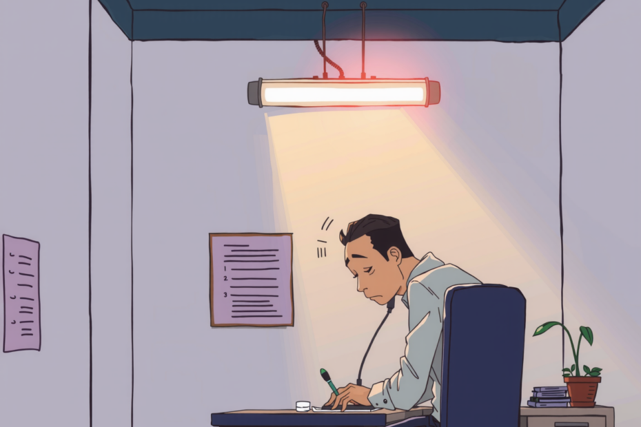 형광등깜빡임