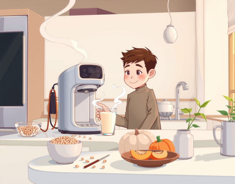 두유제조기 호박죽