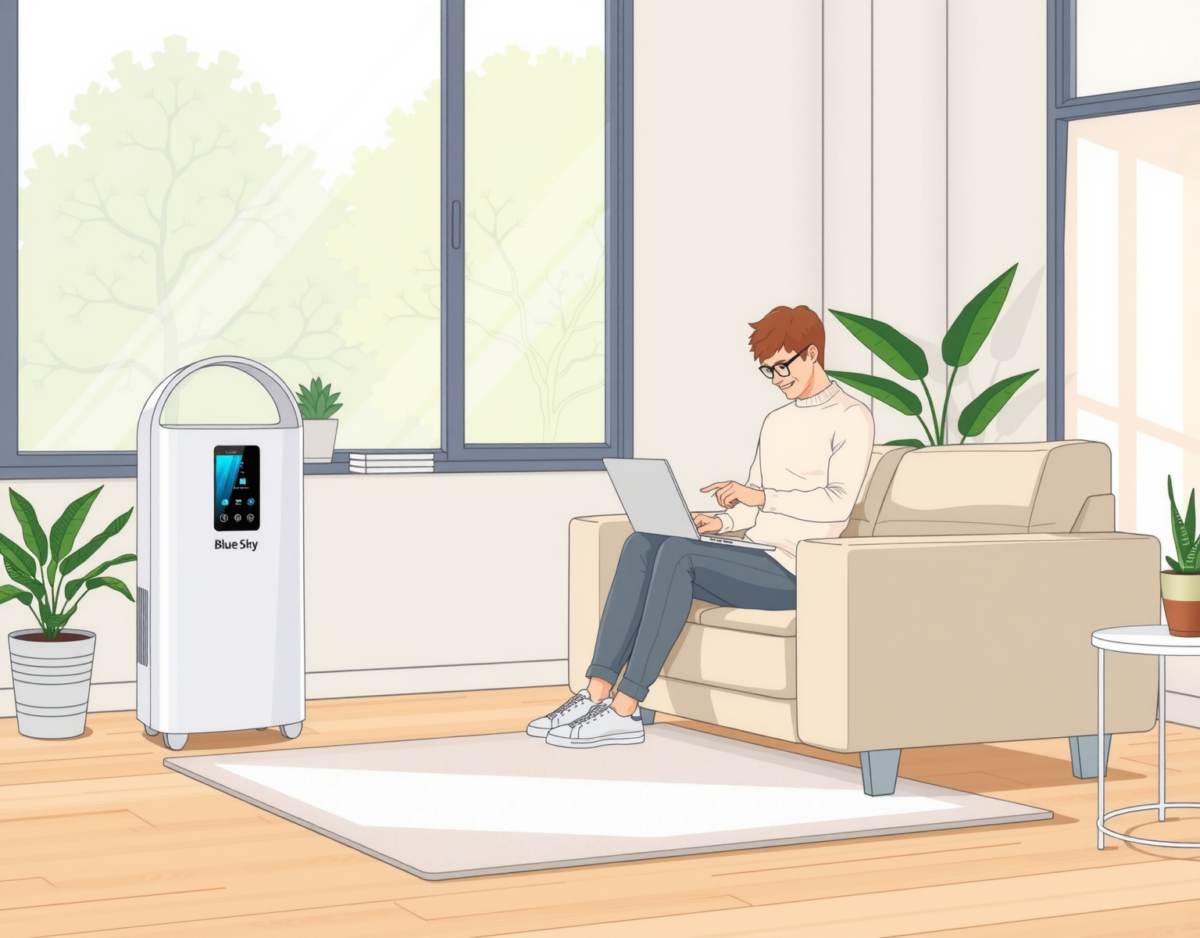 삼성 공기청정기블루스카이 5500