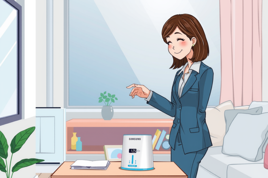 삼성 공기청정기블루스카이 3000