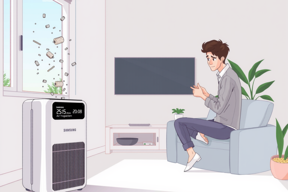 삼성 공기청정기청소