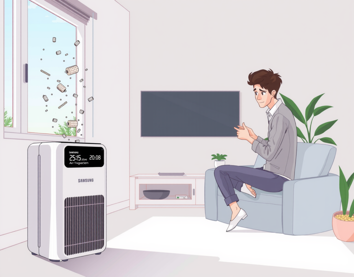 삼성 공기청정기청소