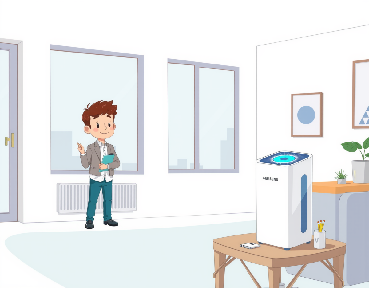 삼성 공기청정기큐브