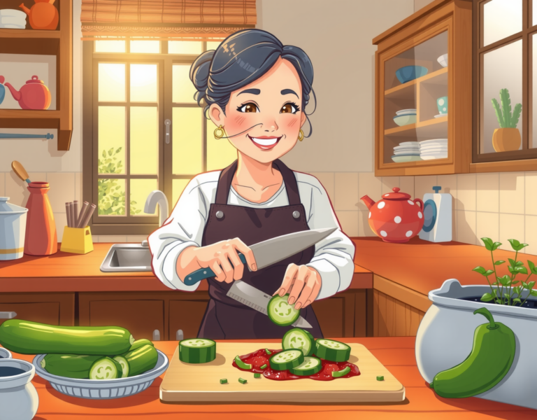 다다기오이 무침