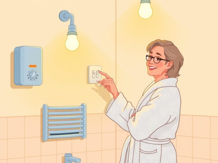 샤워 후에도 춥지 않은 비결! 전기세 월 5천원으로 끝내는 욕실 온열기전구 종류별 완벽 가이드