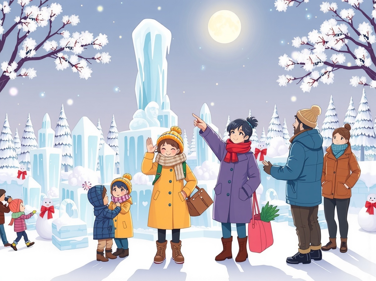 청양 얼음분수축제