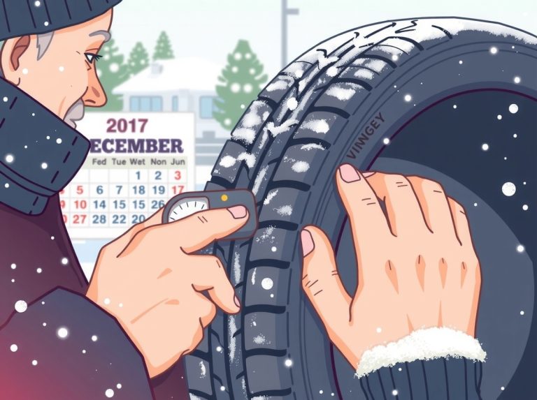 스노우타이어 교체시기 완벽 가이드: 2026년 기온·지역별 장착·탈착 시기부터 수명·보관까지