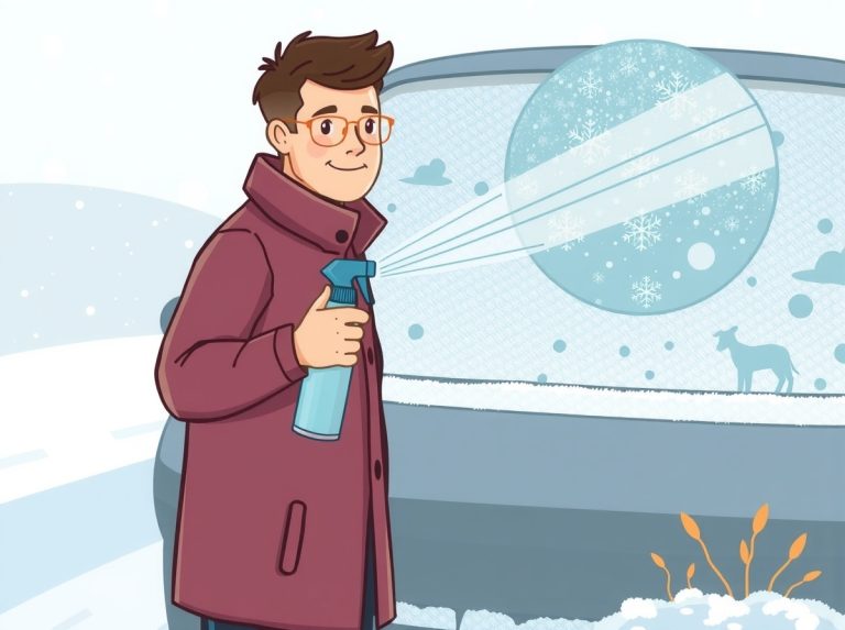 자동차 성에 제거 스프레이 완벽 가이드: 10초 제거부터 재결빙 방지까지