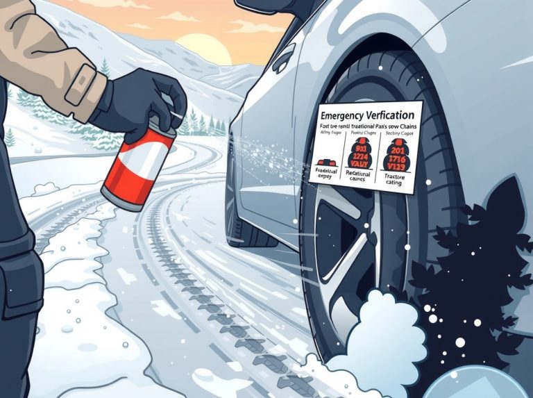 스노우체인 스프레이 효과 검증 가이드 2026: 응급용 타이어 코팅제는 정말 안전할까?