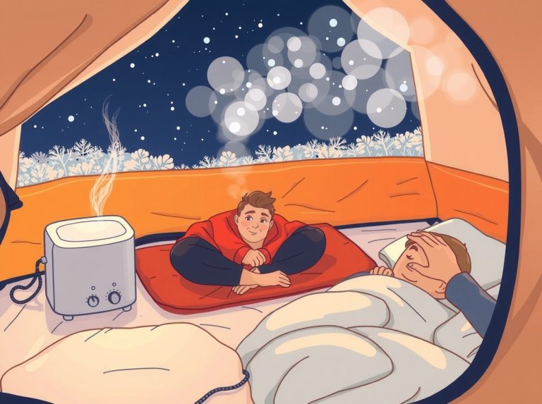 겨울 난방텐트 + 가습기 완벽 조합 가이드 (2026 최신판) | 비염·수면·난방비까지 한 번에 잡는 실전 세팅법